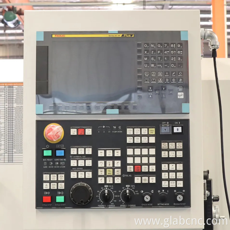 CNC Horizontal Vertical Machining Ck6180 Flat Bed CNC Lathe Machine